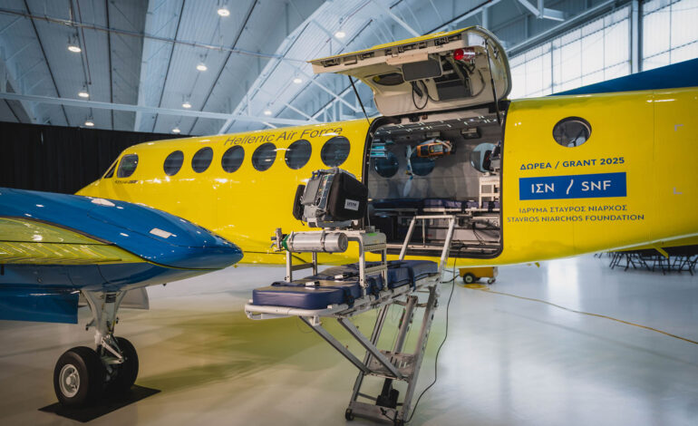 FARGO JET CENTER COMPLETES DELIVERY OF AIR MEDICAL KING AIR 360C TO GREECE’S MINISTRY OF HEALTH