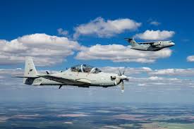 Embraer and Portuguese Air Force celebrate major milestones with delivery of the third KC-390 and maiden flight of the A-29N
