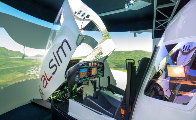Ostend Air College invests in the ALSIM AL42 Simulator to enhance its pilot training